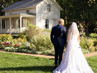 Midway Village Wedding Picture